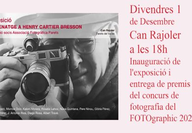 Exposició: Homenatge a Henry Cartier Bresson i Premis FOTOgraphic’23